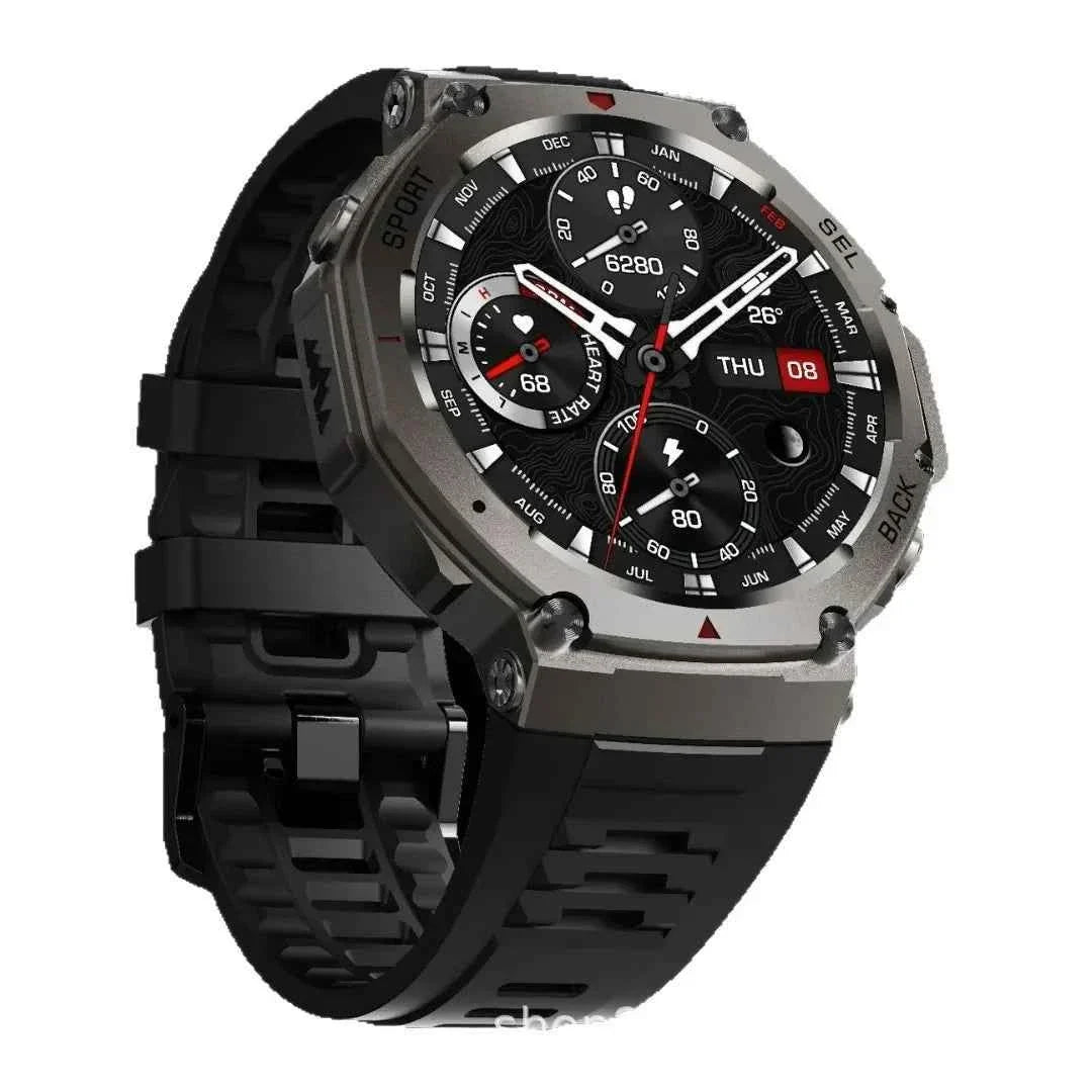 T-Rex 3 Ultra GPS Smart Watch Military Sport Smartwatch Men New For Xiaomi 5ATM Waterproof Built-in Dual-band GNSS Compass - Maliame Store