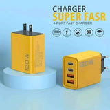 120W Fast Charger with 4-Ports
