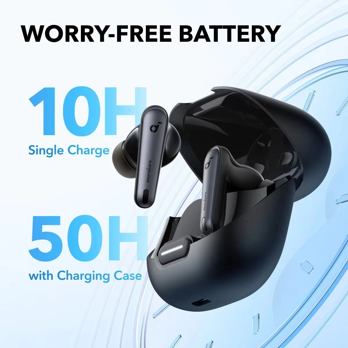 Écouteurs Sans Fil Soundcore Liberty 4 NC | Réduction de Bruit 98,5% | Hi-Res Bluetooth 5.3