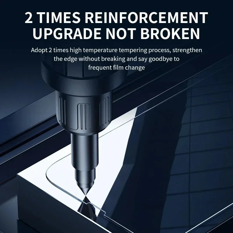 3Pcs Tempered Glass for iPhone 14 13 12 11 15 Pro Max Mini Screen Protector for iPhone XR X XS MAX 7 8 Plus 16 Protective Glass - Maliame Store