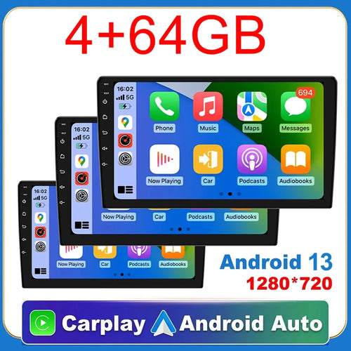 7/9/10 inch Universal Android 13 Autoradio - Maliame