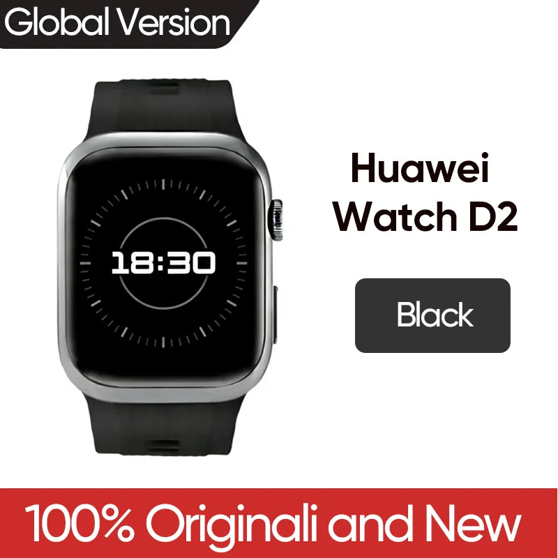 Montre Connectée HUAWEI WATCH D2 | ECG, Tension Artérielle, AMOLED, Appels Bluetooth, IP68