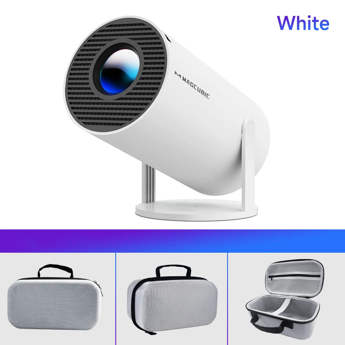 Magcubic Projector HY300 Pro 4K Android 11 Dual Wifi6 290ANSI Allwinner H713 BT5.0 1080P 1280*720P Home Cinema Outdoor Projetor - Maliame Store