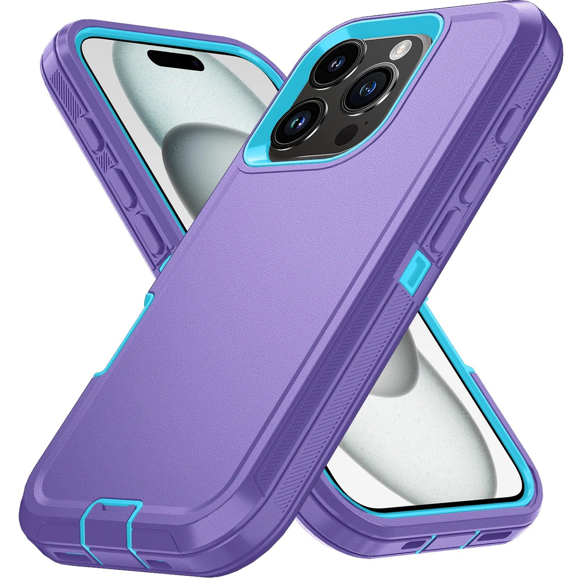 Armor Shockproof Phone Case - Defender Phone 12 13 14 15 Pro Max Cover - Maliame Store