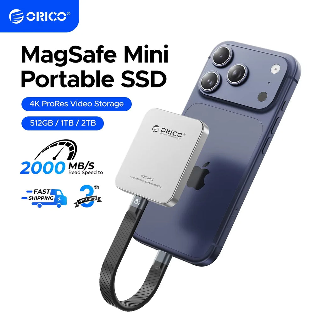 ORICO K20Mini Magnetic External SSD