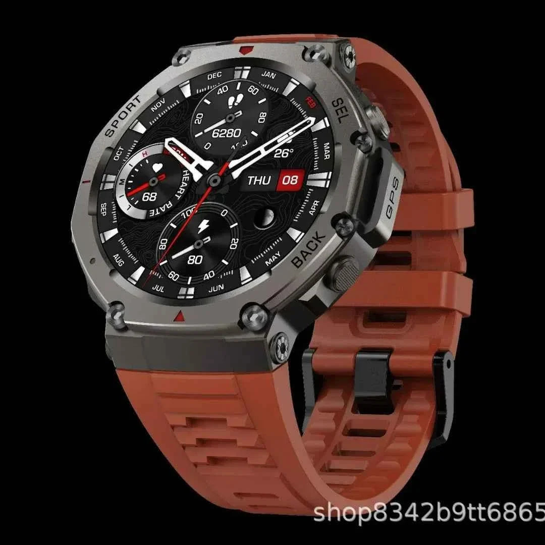 T-Rex 3 Ultra GPS Smart Watch Military Sport Smartwatch Men New For Xiaomi 5ATM Waterproof Built-in Dual-band GNSS Compass - Maliame Store