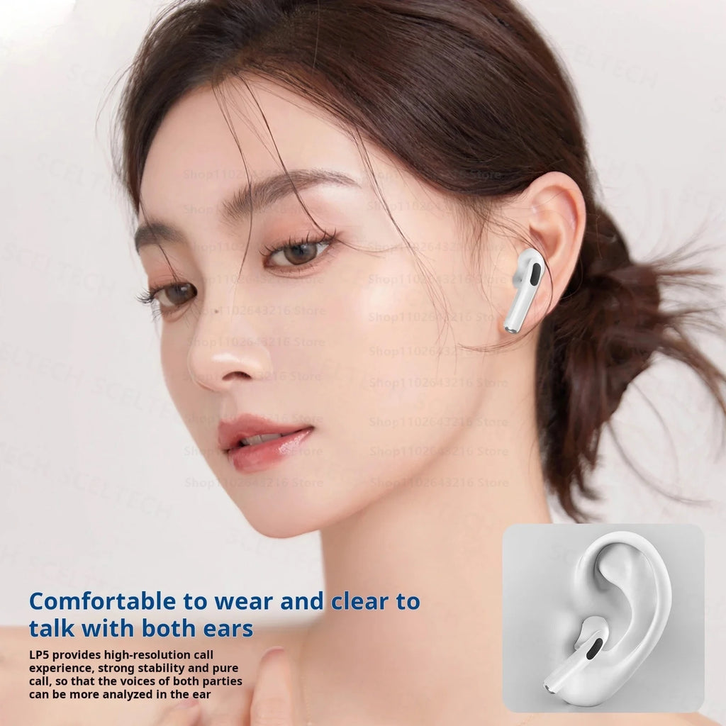 2024 New Air Pro True Wireless Bluetooth Earphones Headphones HiFi Sound Low Latency Noise Reduction Earbuds for IPhone Android - Maliame Store