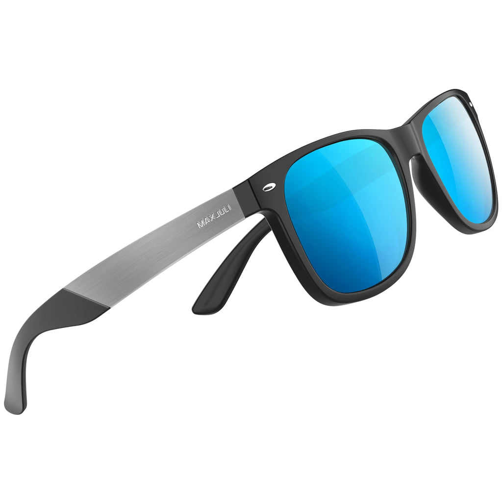 JULI Polarized Sunglasses for Big Heads Men Women UV 400 Protection Sun Glasses 8809pro - Maliame Store