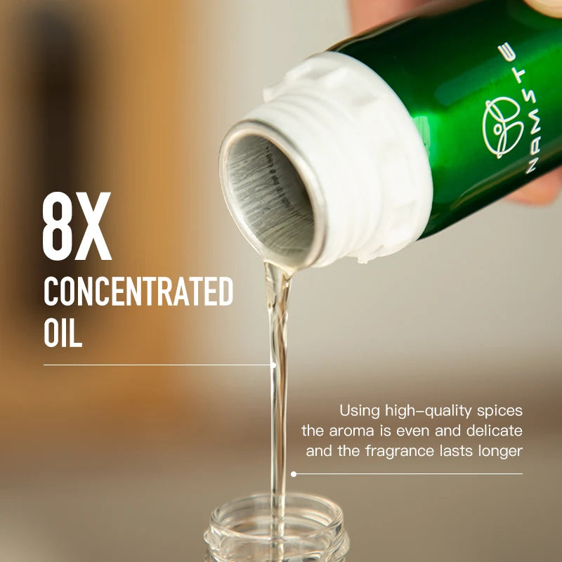 NAMSTE 100ML PURE Plant Essential Oil Room Fragrance Air Freshener Winter Sweet Orange Fragrance Oils For Diffuser & Humidifier - Maliame Store