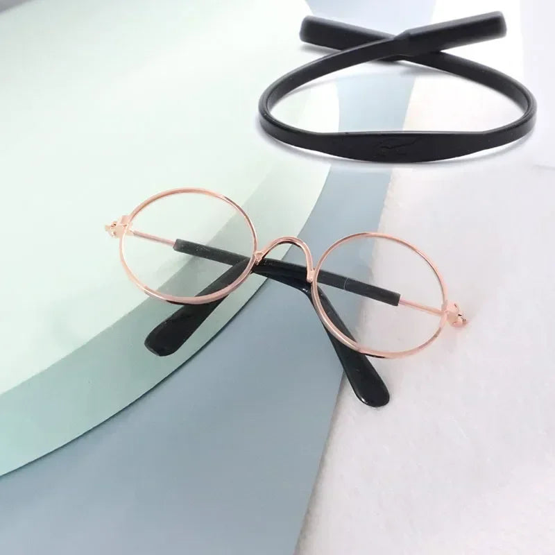 Cat Sunglasses Summer Outdoor Puppy UV Protection Sunglasses Dolls Sun Glasses Small Dog Cosplay Photo Props Cute Pet Sunglasses - Maliame Store