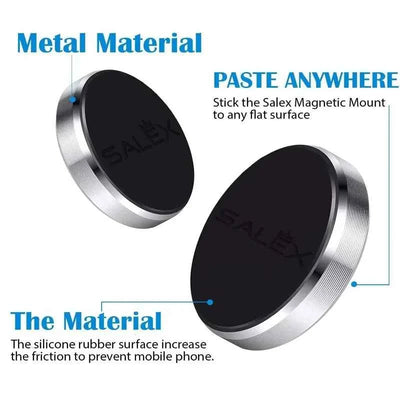 Magnetic car phone holder dashboard wall