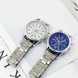 Montre sport en acier inoxydable pour homme