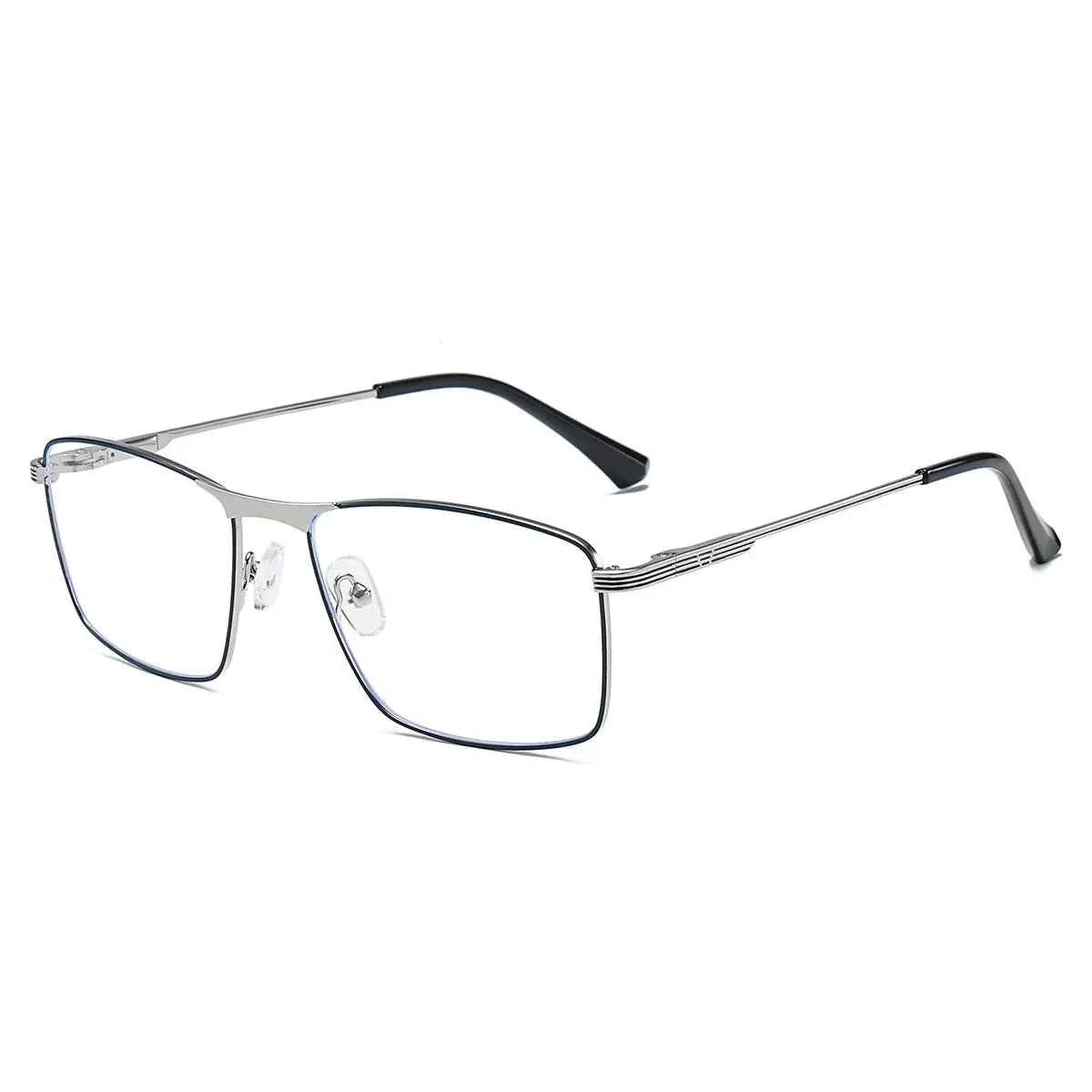 JMISUS 2025 Fashion Alloy Square Prescription Glasses Man Anti-Blue Light/Photochromic Myopia Eyewear Optical Eyeglasses - Maliame Store
