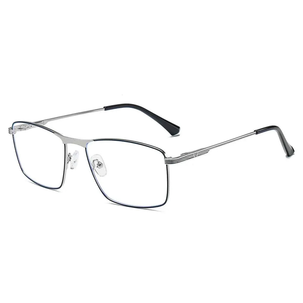 JMISUS 2025 Fashion Alloy Square Prescription Glasses Man Anti-Blue Light/Photochromic Myopia Eyewear Optical Eyeglasses - Maliame Store