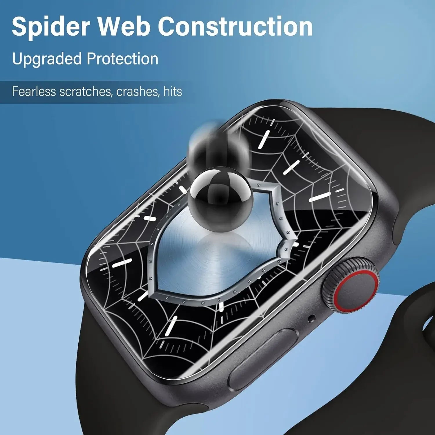 5PCS Protective Film for Apple Watch Screen Protector 49mm Accessories 40mm 44mm 45mm 41mm  Series 10 46mm 42mm 9 8 7 Se Ultra 2 - Maliame Store