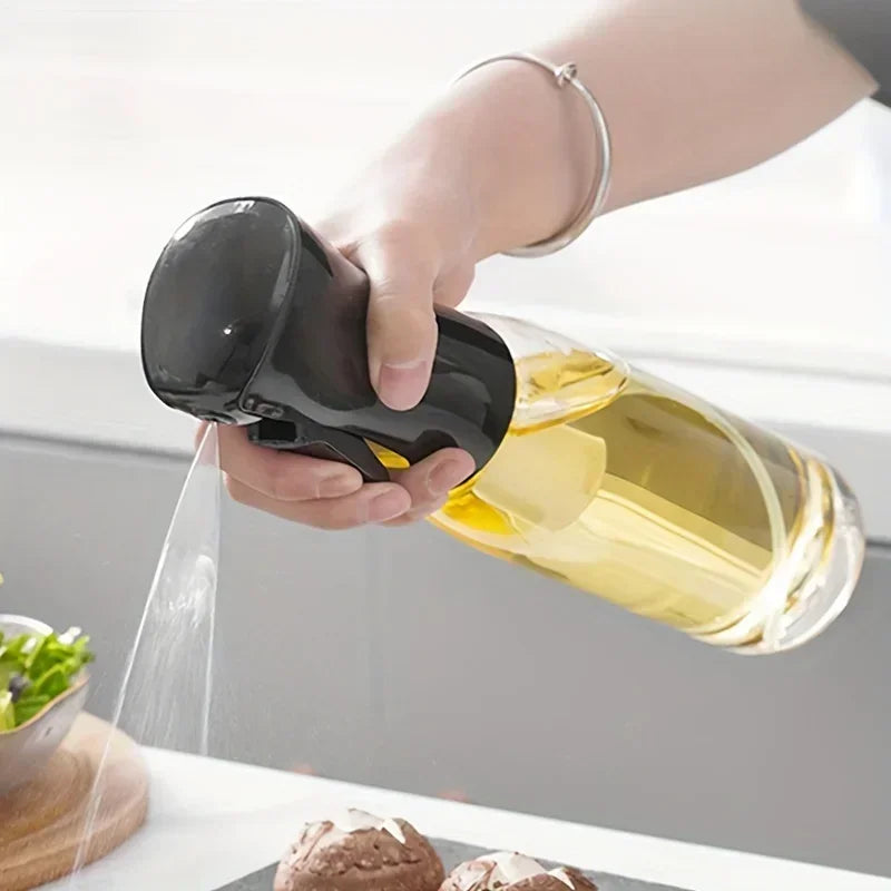200/300/500ml Oil Spray olive oil spray Bottle Kitchen Cooking  Dispenser Camping  Baking Vinegar Soy Sauce Sprayer Containers - Maliame Store