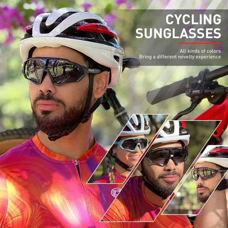 Photochromic Cycling Glasses Bicycle for Outdoor Sports Sunglasses MTB Road Bike Goggles Bike Eyewear Men Women Cycl Equipment - Maliame Store