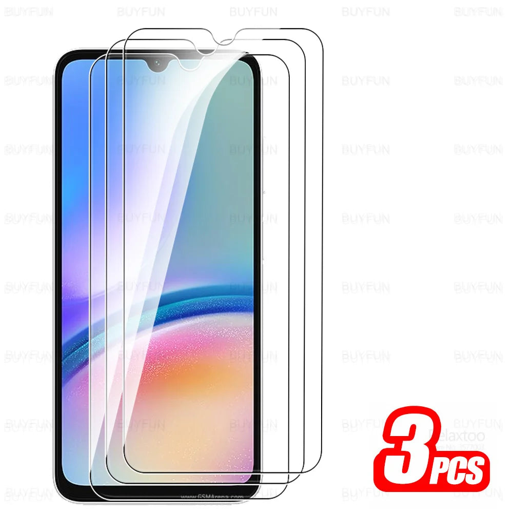 1-4Pcs Full Cover Tempered Glass For Samsung Galaxy A05s A05 A15 4G A25 A35 A55 5G A06 A16 A26 A36 A56 HD Cover Screen Protector - Maliame Store
