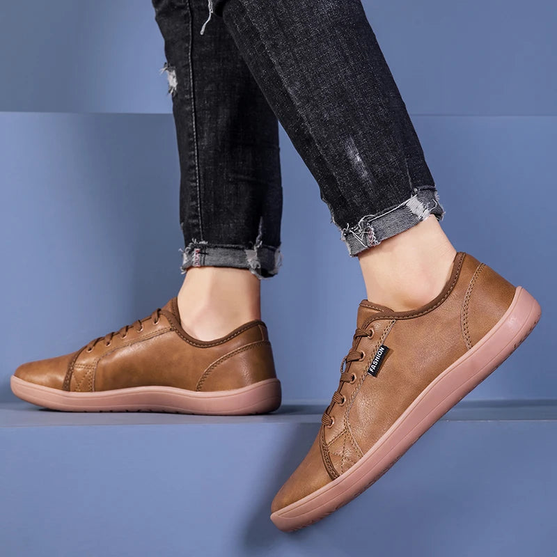 Chaussures pour hommes minimalistes, chaussures à bout large, chaussures pieds nus, baskets de marche légères et décontractées 