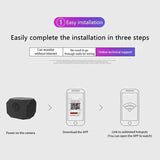 Lenovo WiFi Security Camera with Night Vision and Two-Way Audio for Home Surveillance