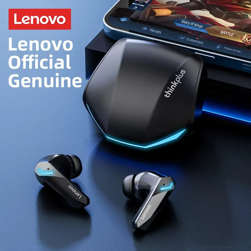 Lenovo GM2 Pro – Gaming Bluetooth 5.3 Earbuds, Dual Mode, 9D Sound, HD Mic