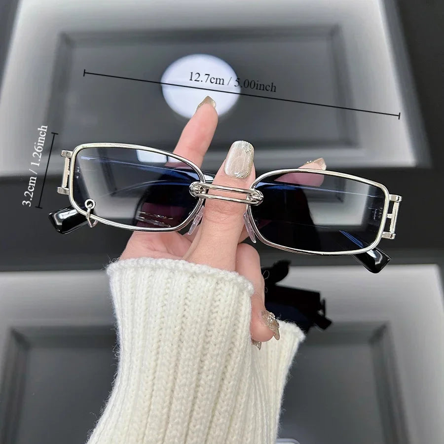Luxury Square Sunglasses Women Brand Designer Luxury Sun Glasses Female Fashion Vintage Goggle - Maliame Store