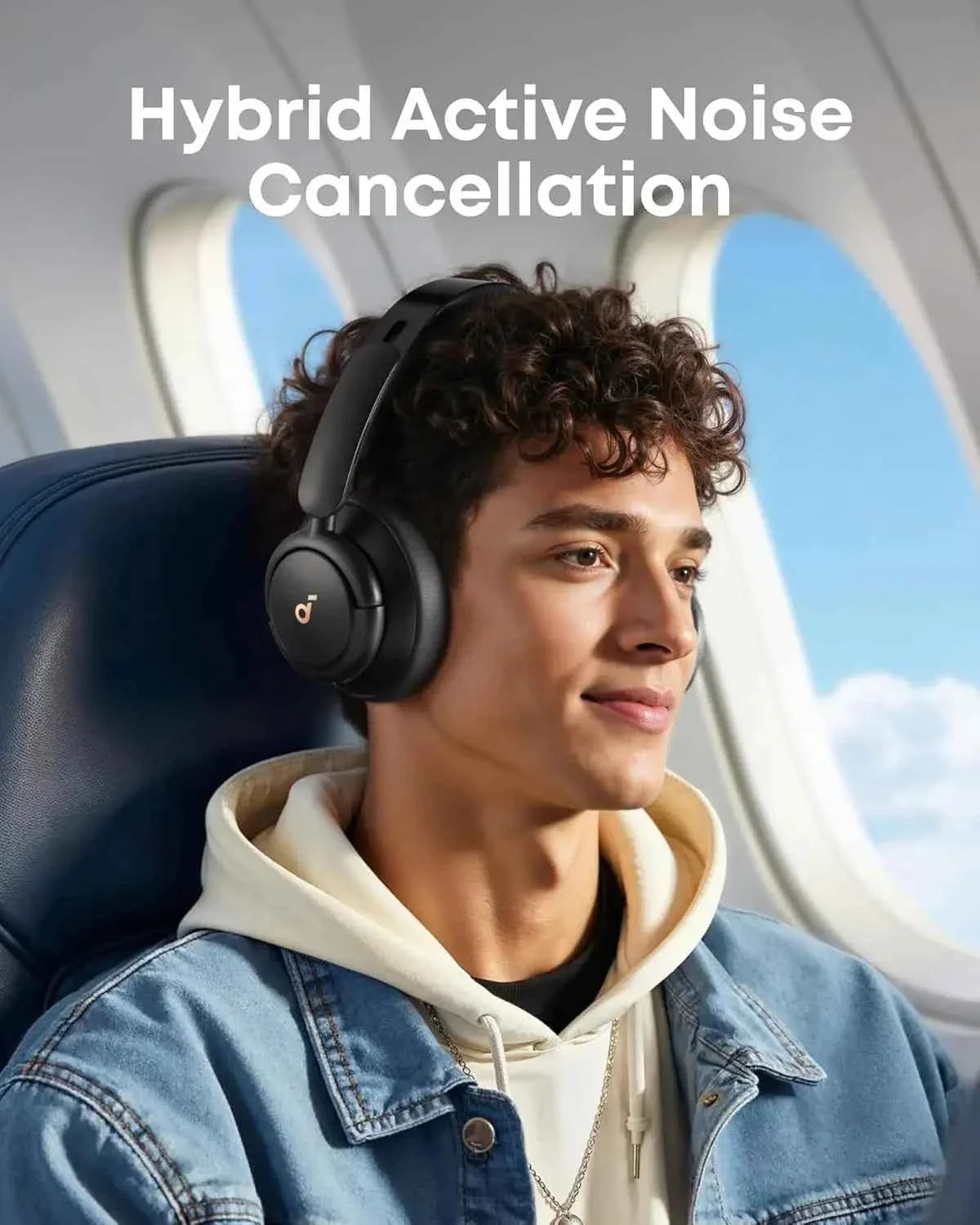 Soundcore by Anker Life Q30 Hybrid Active Noise Cancelling Headphones Wireless Bluetooth Headphones Over Ear Headset Earphone - Maliame Store