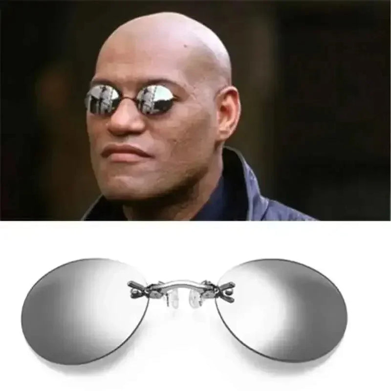 Rimless Matrix Morpheus Sunglasses 1-2pcs