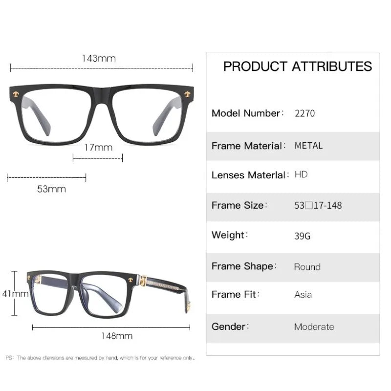 Glasses for Men Tr90 Reading Frame for Women Designer Eyewear Wholesale Ins Hot Style Glasses Myopia Lenses reading glasses - Maliame Store