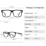 Gafas de lectura de diseño TR90: venta al por mayor de gafas de estilo moderno