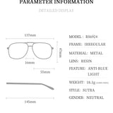 Metal Aviator Progressive Glasses