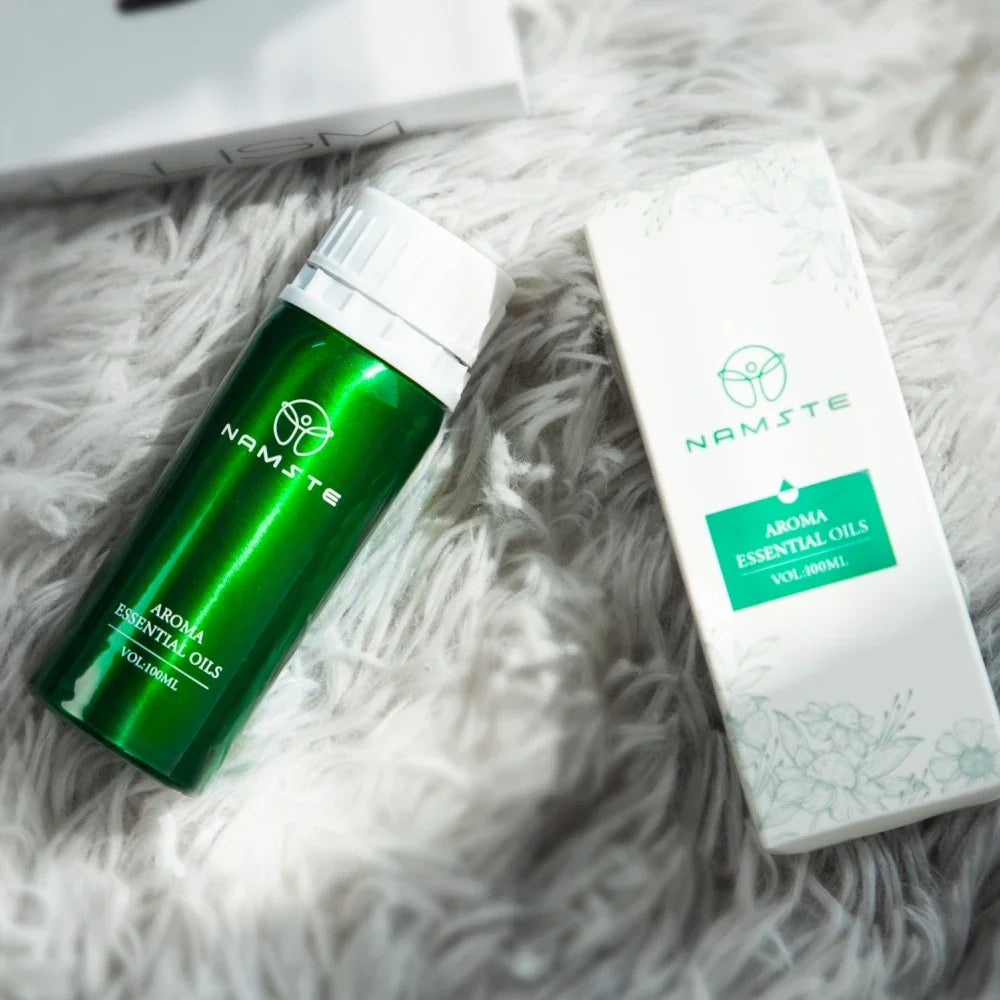 NAMSTE 100ML PURE Plant Essential Oil Room Fragrance Air Freshener Winter Sweet Orange Fragrance Oils For Diffuser & Humidifier - Maliame Store