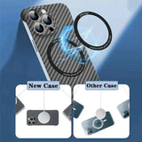 17 Pro Max Magnetic Case with Carbon Fiber