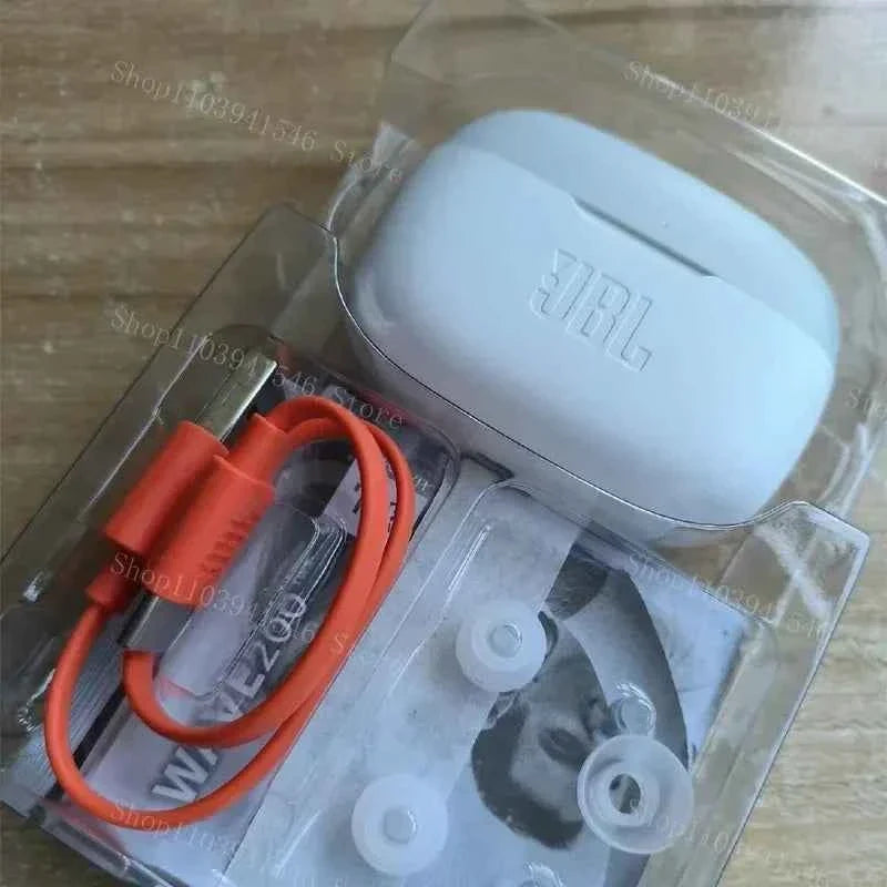 JBL WAVE 200TWS Features True Wireless Earbuds JBL W200 tws Bluetooth 5.0 Earphones Sports Headphones With Mic HK version - Maliame Store