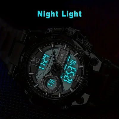 Digital Military Wristwatch for Men