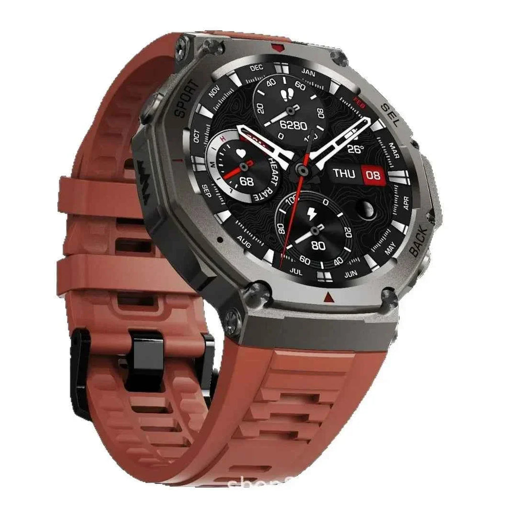 T-Rex 3 Ultra GPS Smart Watch Military Sport Smartwatch Men New For Xiaomi 5ATM Waterproof Built-in Dual-band GNSS Compass - Maliame Store