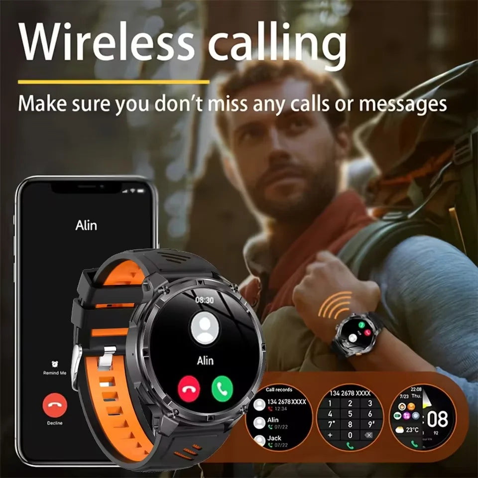 Montre Connectée T-Rex3 Pro – GPS, 5ATM Étanche, Boussole, Batterie 1100mAh, Sport Outdoor