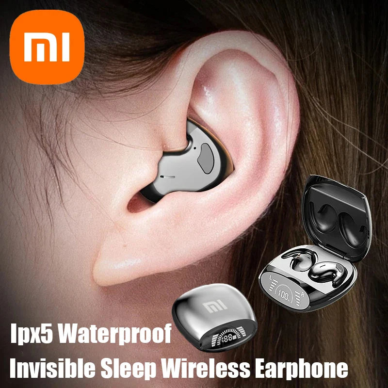 Auriculares Xiaomi Sleep Invisible | Auriculares Bluetooth 5.3 resistentes al agua IPX5