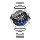 Montre sport en acier inoxydable pour homme