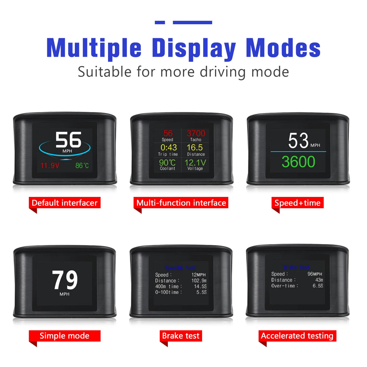 P10 OBD2 Head-Up Display