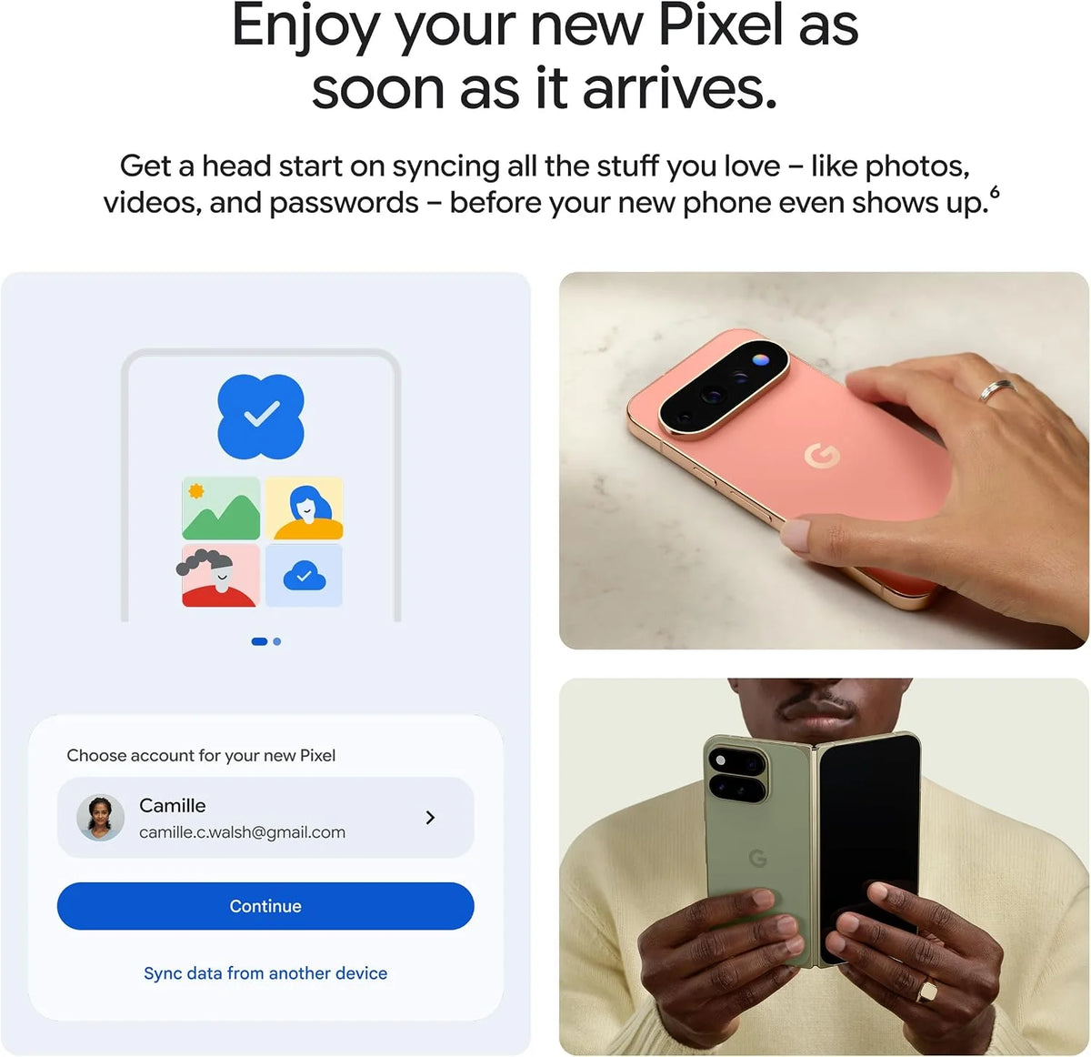 Google Pixel 11 Pro – Débloqué | Caméra 50MP+48MP | Écran 3600 nits | Puce Tensor G6