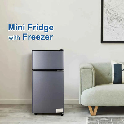Mini Fridge with Freezer