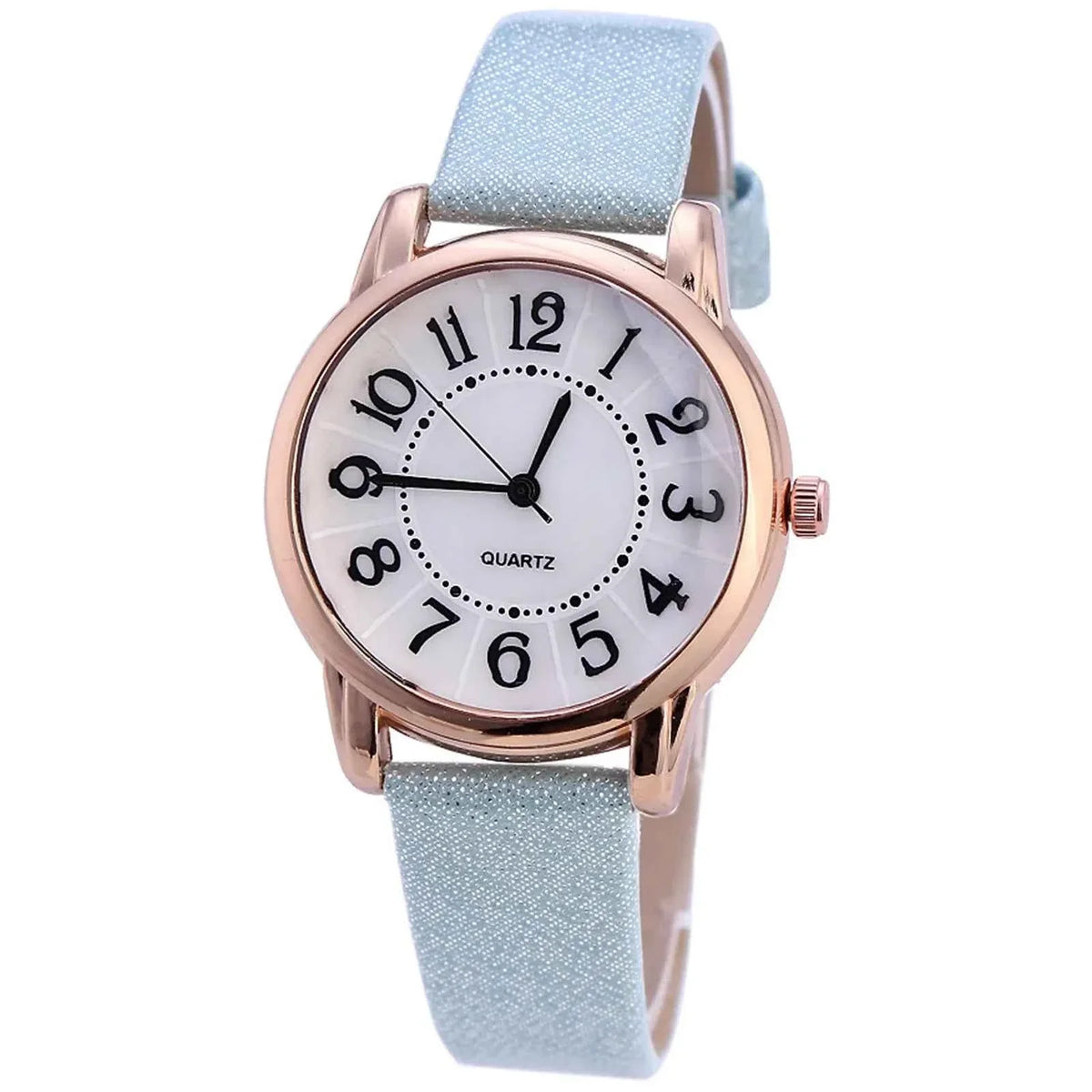 Women's Watch Quartz Dial Digital Watch Frosted Leather Strap Ladies And Girls' Watch Female Casual Ladies Watches женские часы - Maliame Store
