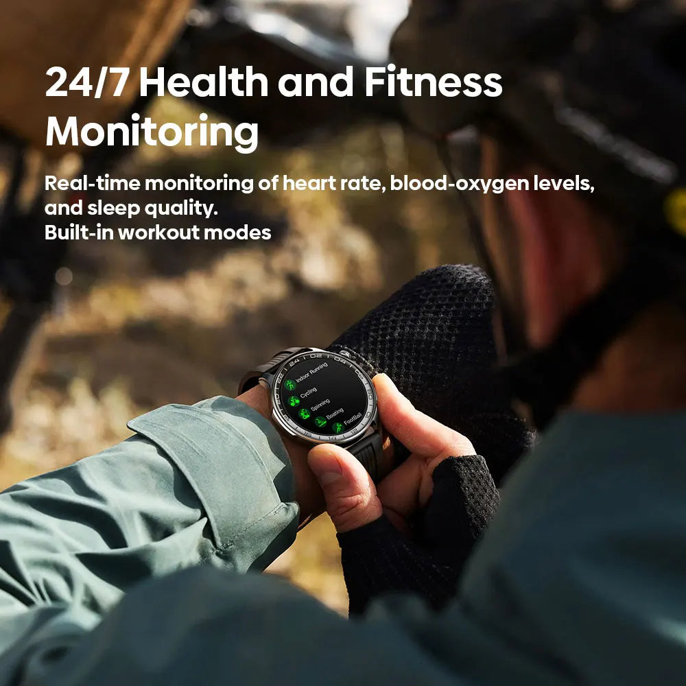 Zeblaze Btalk 4 Pro — Smartwatch Appels Bluetooth | Écran AMOLED 1.43" | Santé & Sport | Pour Hommes