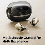 Auriculares SoundPEATS H3 Hybrid de 3 controladores - Auriculares HiFi con cancelación de ruido y cancelación de ruido LDAC