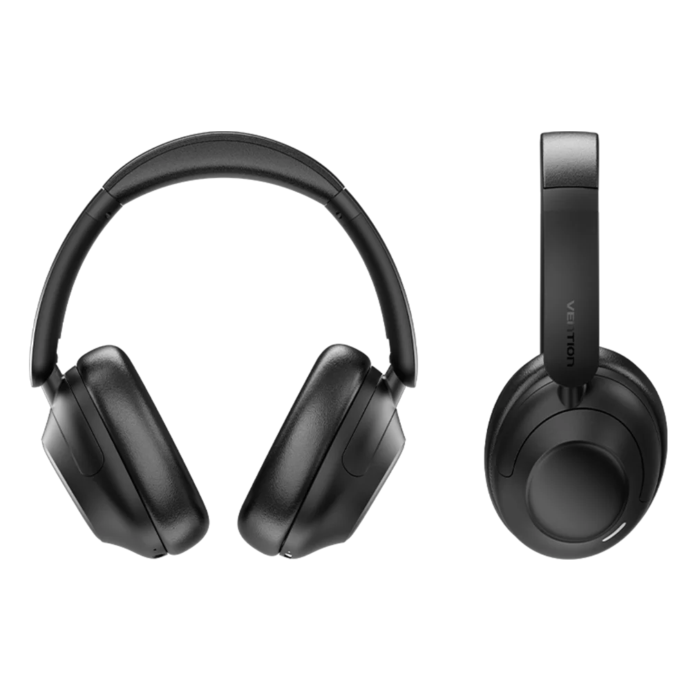 Vention ANC Wireless Headphone 45dB Deep Noise Canceling HIFI Hi-Res Audio Earphone with LDAC Bluetooth 6.0 Over Ear Headset - Maliame Store
