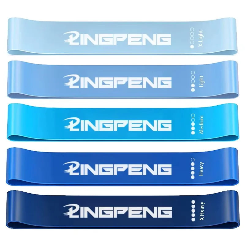 Different Resistance Bands Yoga Band Fitness Exercise Training Hip Tension Band Leg Squat Dance Elastic Loop Stretch Band - Maliame Store