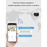 Lenovo WiFi Security Camera with Night Vision and Two-Way Audio for Home Surveillance