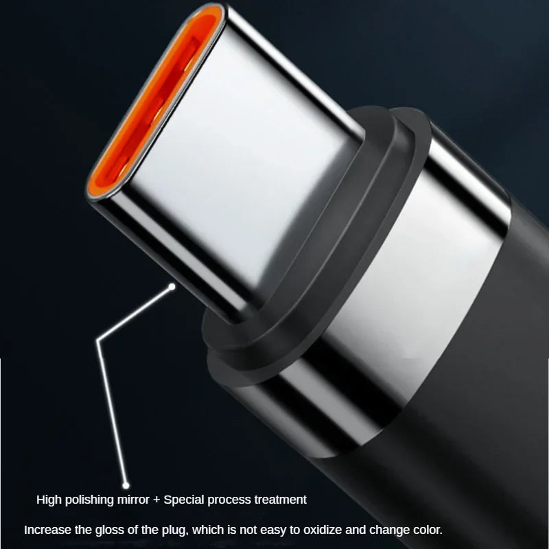 120W USB-C to USB-C Cable for Samsung S24/S23 & iPhone 15 - Fast Charger - Maliame Store