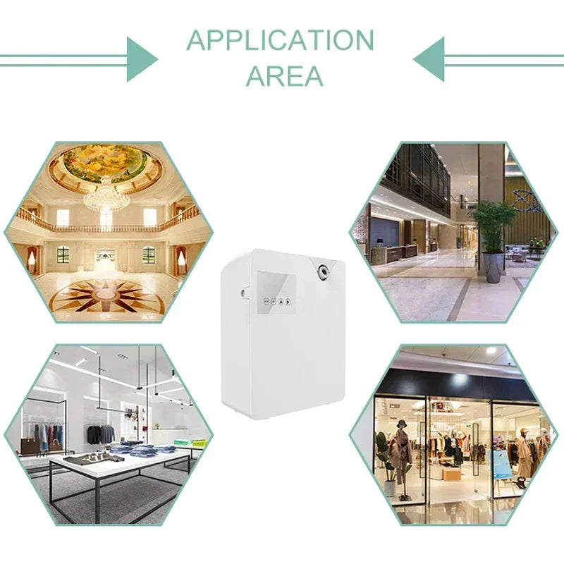 Aroma Diffuser For Home Air Fresheners Sprayer Aromatherapy Hotel Scenting Device Smart Room Fragrance Machine App Control - Maliame Store